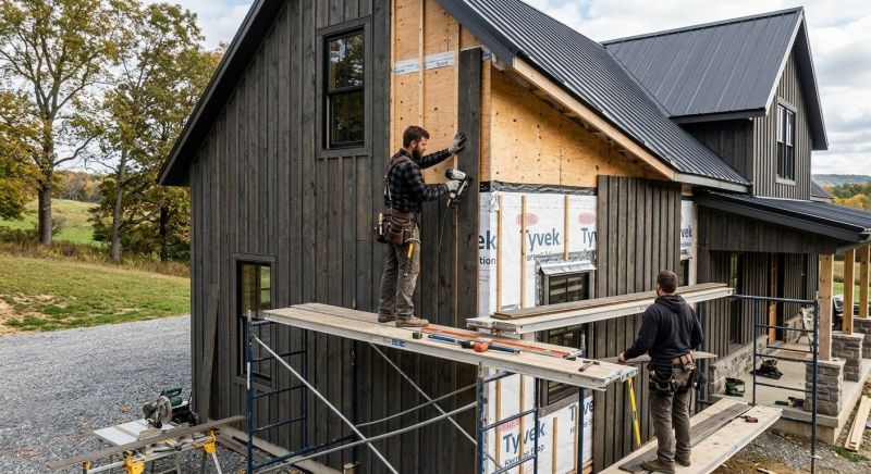 Barn Siding Installation in Marlborough, MA