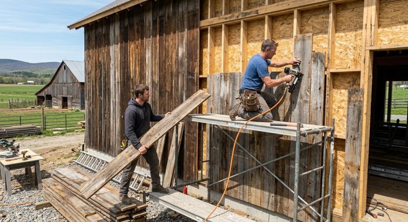 Barn Siding Installation in Westborough, MA