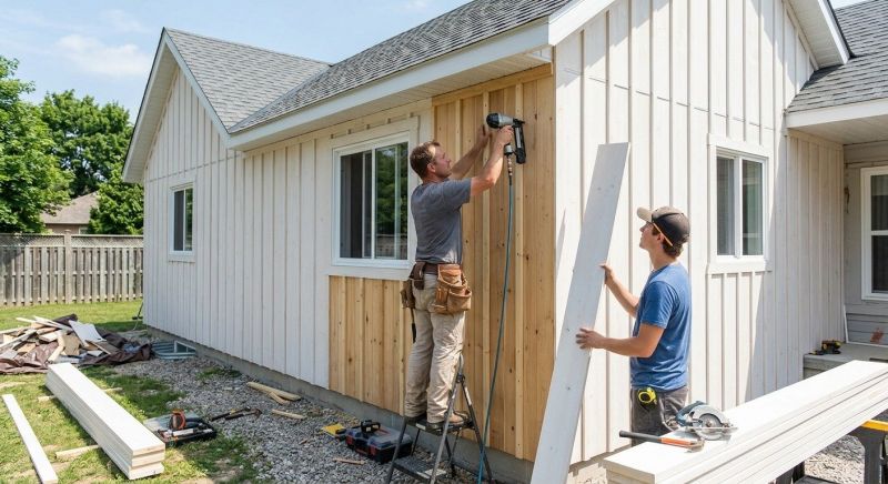 Batten Siding Installation in Ashby, MA