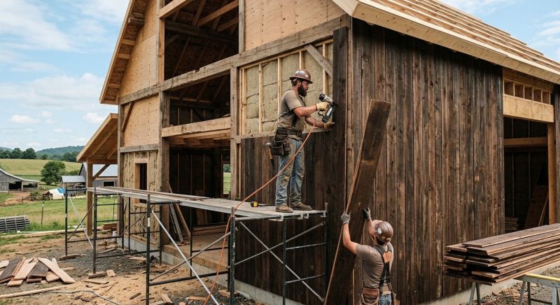 Batten Siding Installation in Leicester, MA