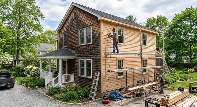 Cedar Siding Installation in Ayer, MA