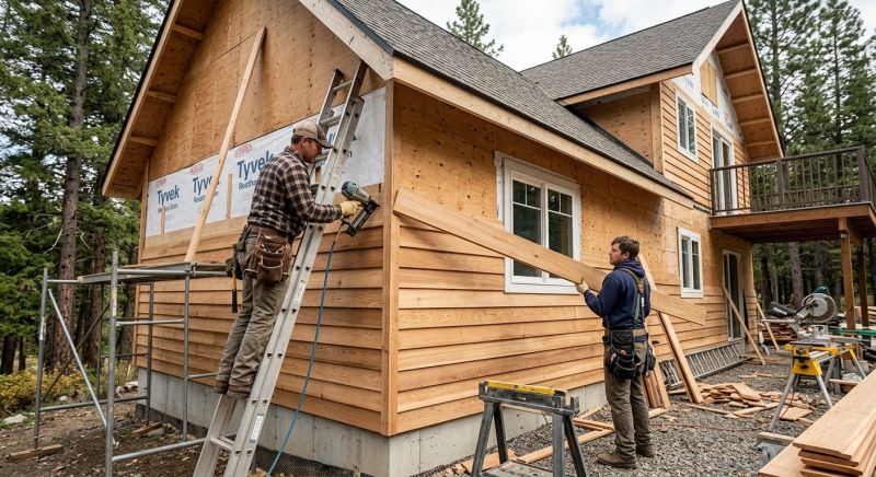 Cedar Siding Installation in Framingham, MA