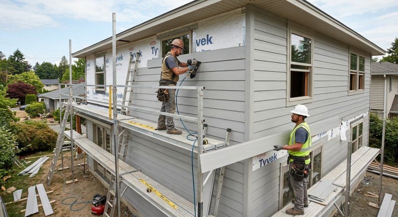 Cement Siding Installation in Milford, NH