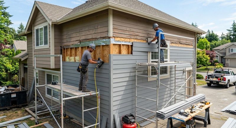 Cement Siding Replacement in Chelmsford, MA