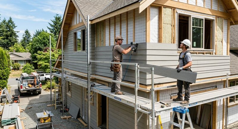 Cement Siding Replacement in Lowell, MA
