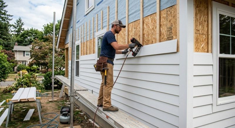 Clapboard Siding Installation in Worcester County, MA