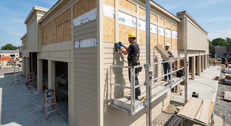 Commercial Siding Installation in Worcester County, MA