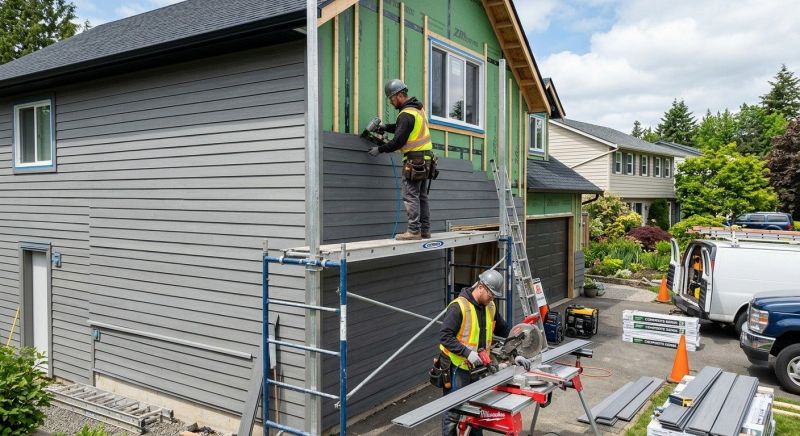 Composite Siding Installation in Marlborough, MA