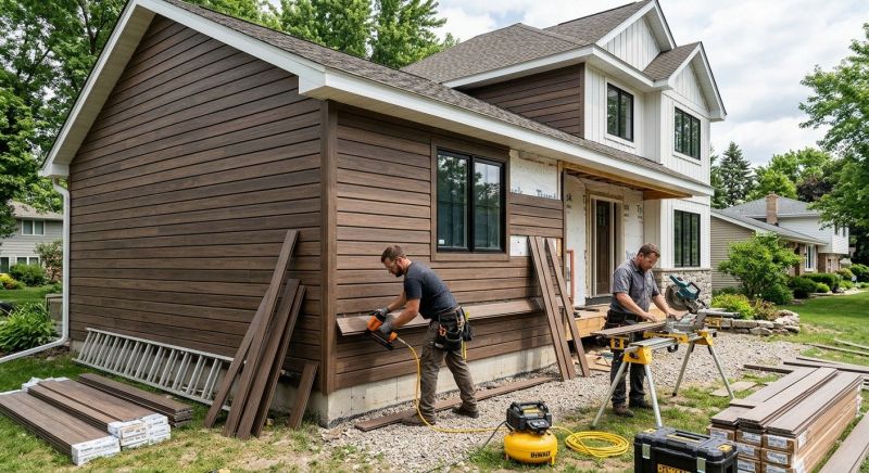 Composite Siding Installation in Wilton, NH