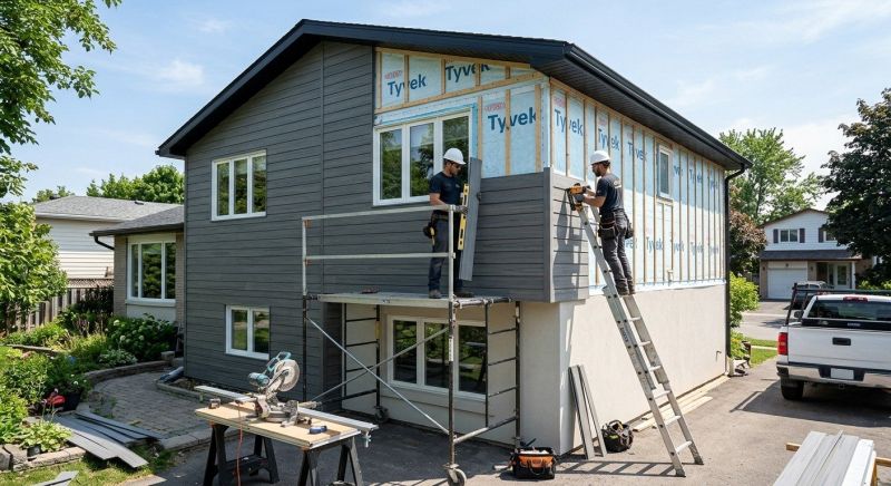 Engineered Siding Installation in Auburn, MA