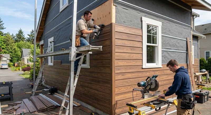 Engineered Siding Installation in Hopkinton, MA
