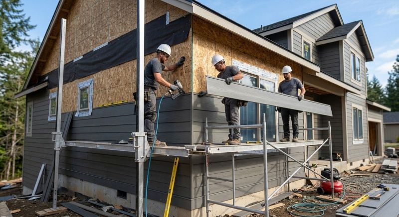 Engineered Siding Installation in Hudson, NH