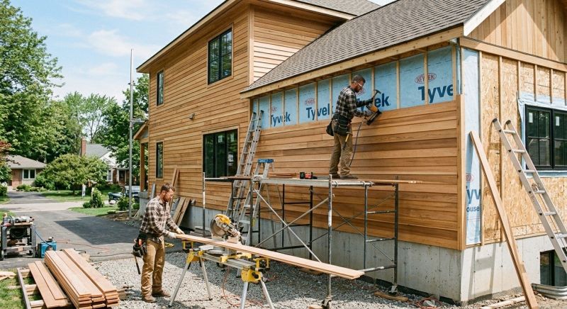 Engineered Siding Installation in Shirley, MA