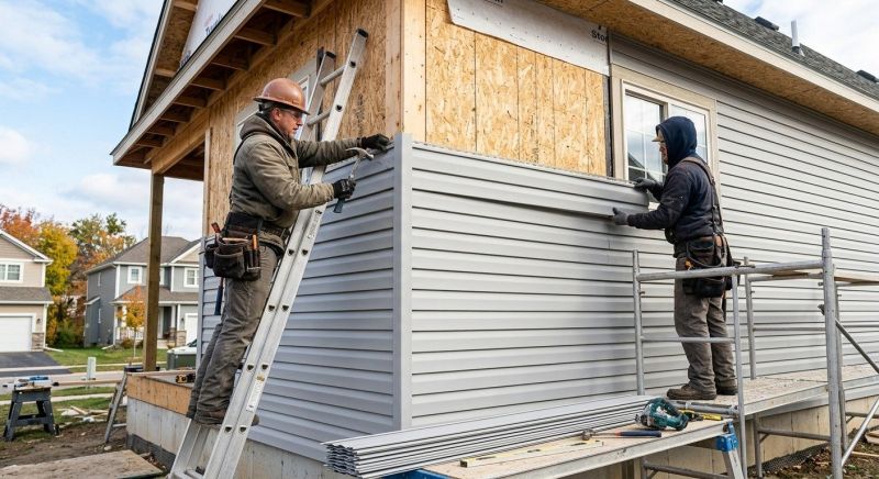 Engineered Siding Installation in Wilton, NH