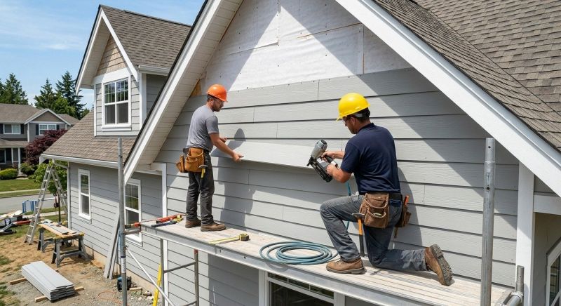 Fiber Cement Installation in Fitchburg, MA