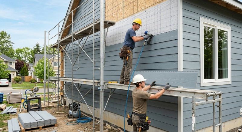 Fiber Cement Installation in Hollis, NH