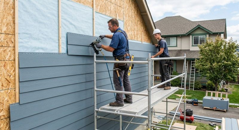 Fiber Siding Installation in Framingham, MA