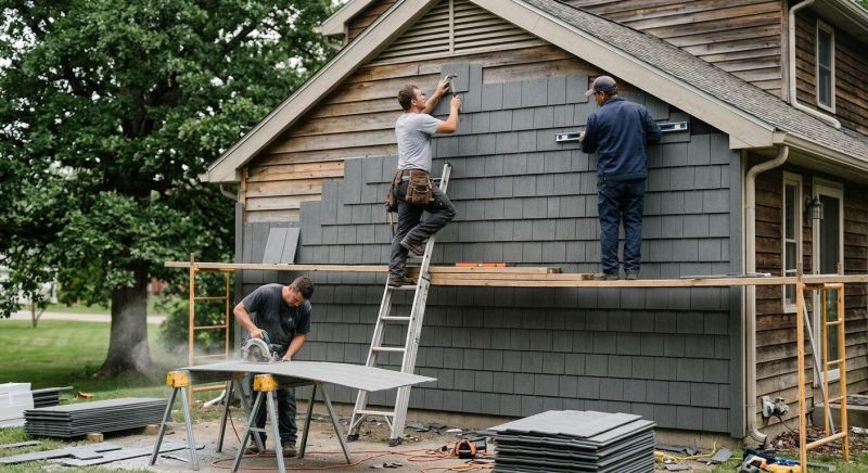 Fiber Siding Installation in Hudson, MA