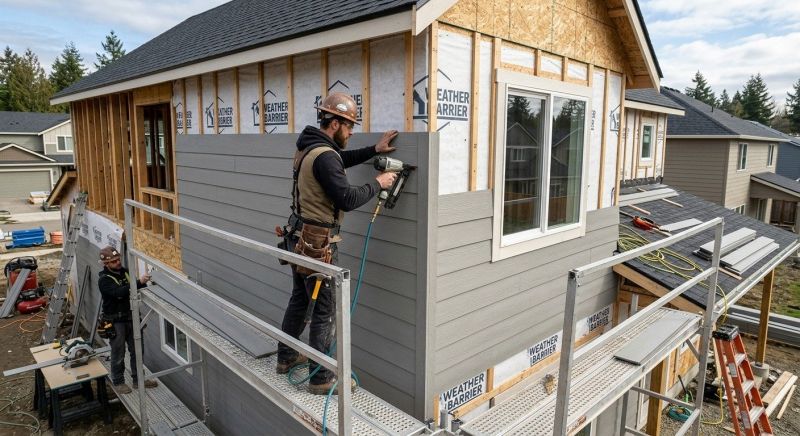 Fiber Siding Installation in Rindge, NH