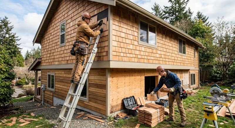 Hardwood Siding Installation in Ayer, MA