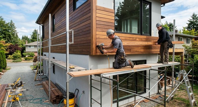 Hardwood Siding Installation in Carlisle, MA