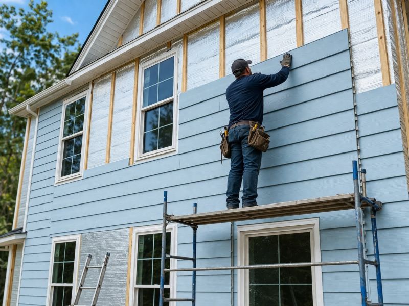 Insulated Siding Installation in Hopkinton, MA