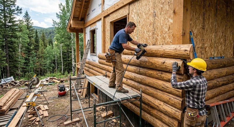 Log Siding Installation in Sterling, MA