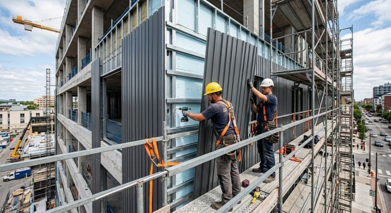 Metal Cladding Installation in Worcester County, MA