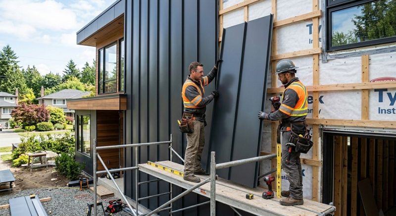 Metal Paneling Installation in Worcester County, MA
