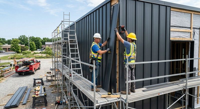 Metal Siding Installation in Framingham, MA