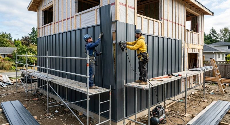 Metal Siding Installation in Worcester County, MA