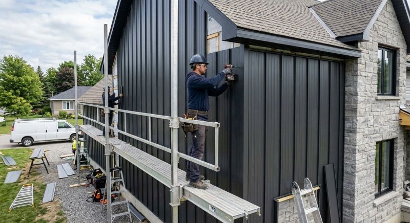 Metal Siding Installation in North Chelmsford, MA