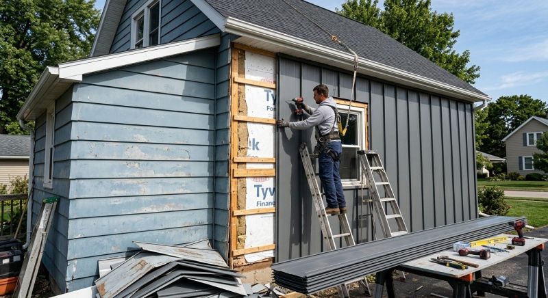 Metal Siding Replacement in Ashland, MA