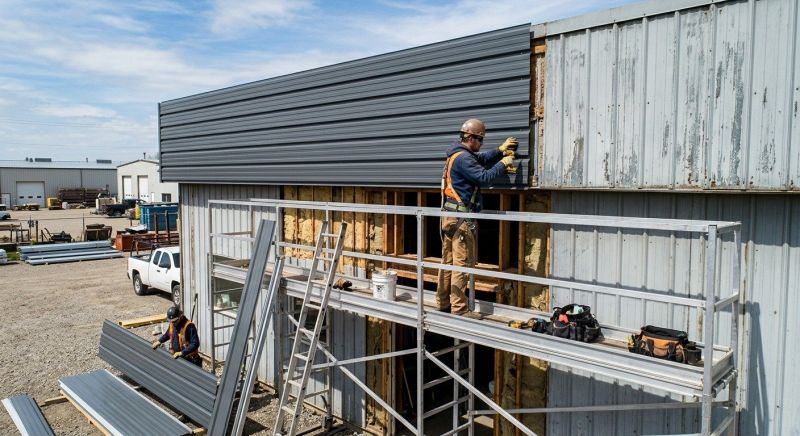 Metal Siding Replacement in Hopkinton, MA