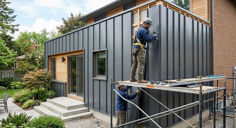 Metal Siding Replacement in Littleton, MA