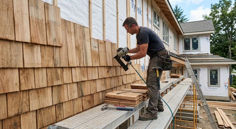 Shake Siding Installation in Acton, MA