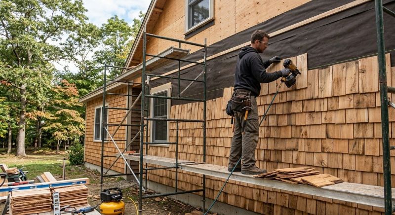 Shake Siding Installation in Jaffrey, NH