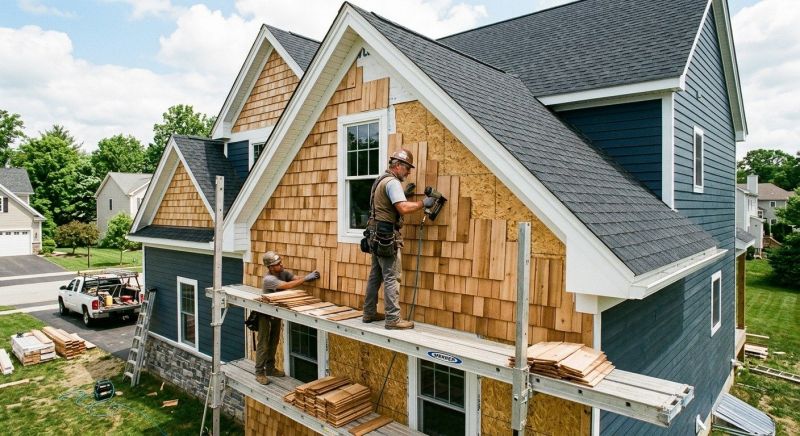 Shake Siding Installation in Westborough, MA