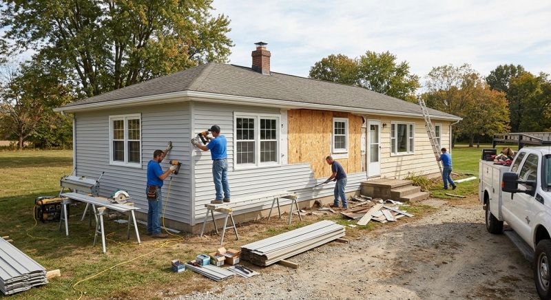 Siding Replacement in Dracut, MA
