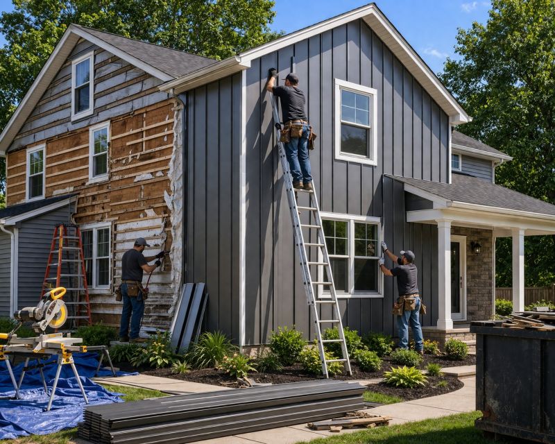 Siding Replacement in Lowell, MA