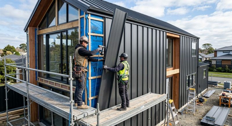 Steel Cladding Installation in Worcester County, MA