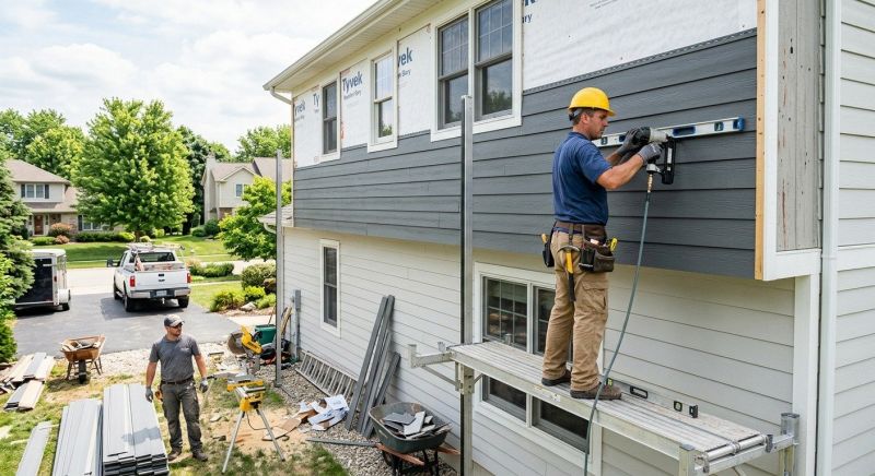 Synthetic Siding Installation in Worcester County, MA