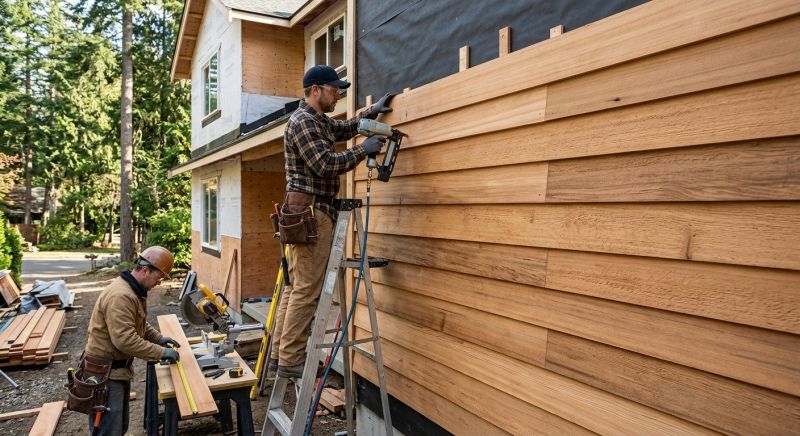 Wood Barn Siding Installation in Worcester County, MA