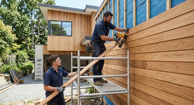 Wood Cladding Installation in Sterling, MA