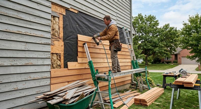 Wood Siding Installation in Leicester, MA