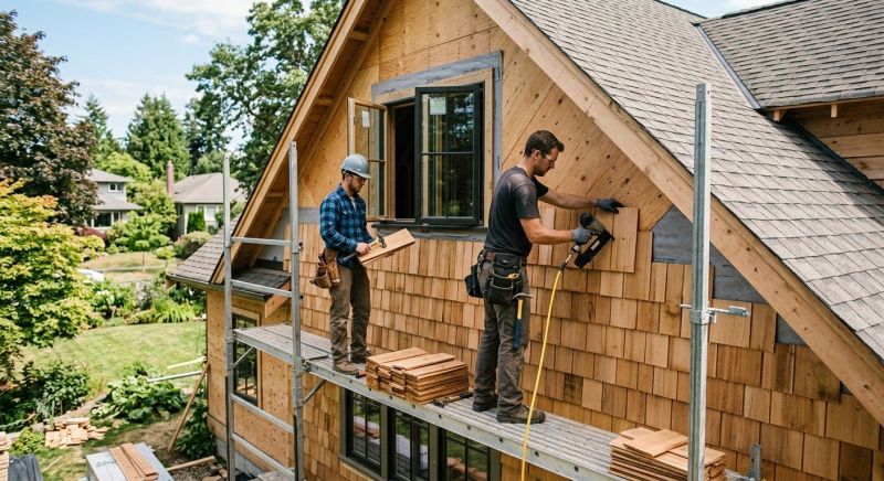 Wood Siding Installation in Westborough, MA