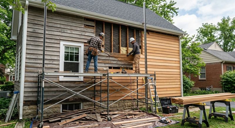 Wood Siding Replacement in Shrewsbury, MA